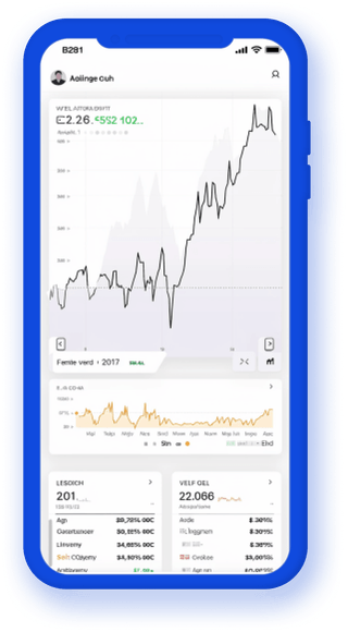 Aplicație mobilă de urmărire a portofoliului cu date crypto actualizate în timp real